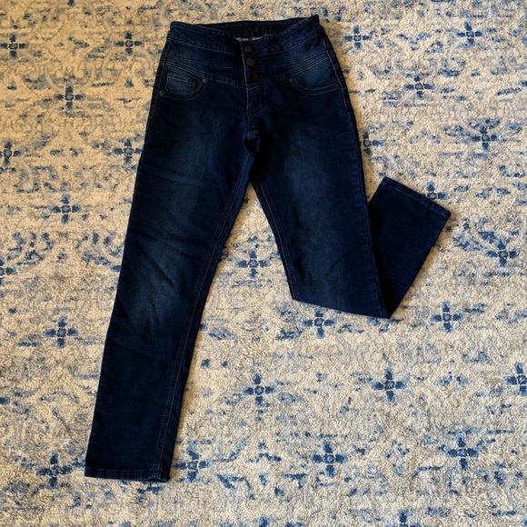 Dark Wash Rue 21 Skinny Jeans - Picture 3 of 9
